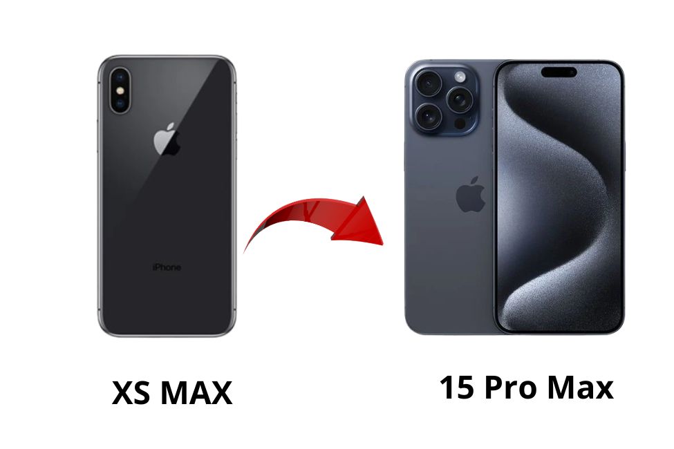 Độ vỏ iPhone XS Max lên iPhone 15 Pro Max